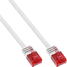 Inline 71601W hálózati kábel Fehér 1 M Cat6 U/UTP (UTP) kábel és adapter