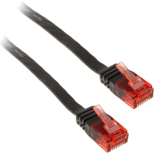 Inline 71655S hálózati kábel Fekete 0,5 M Cat6 U/UTP (UTP) (71655S) kábel és adapter