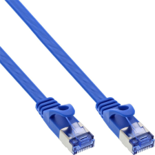 Inline 71855B hálózati kábel Kék 0,5 M Cat6a U/FTP (STP) (71855B) kábel és adapter