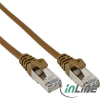 Inline 72502K hálózati kábel Barna 2 M Cat5e SF/UTP (S-FTP) (72502K)