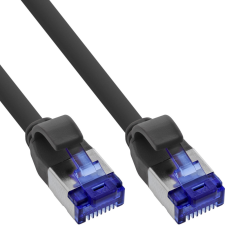 Inline 74914S Fekete 1,5 M Cat6a S/FTP (S-STP) kábel és adapter