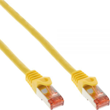 Inline 76411Y hálózati kábel Sárga 1 M Cat6 S/FTP (S-STP) (76411Y) kábel és adapter