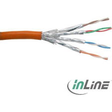 Inline 76499O hálózati kábel Narancssárga 100 M Cat6 S/FTP (S-STP) (76499O) kábel és adapter