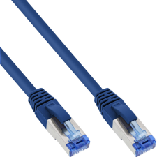 Inline 76800B Kék 10 M Cat6a S/FTP (S-STP) kábel és adapter