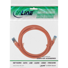 Inline 76802O hálózati kábel Narancssárga 2 M Cat6a S/FTP (S-STP) (76802O) kábel és adapter