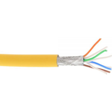 Inline 76899Y hálózati kábel Sárga 100 M Cat6a S/FTP (S-STP) (76899Y) kábel és adapter