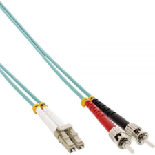 Inline 88515O InfiniBand és száloptikai kábel 15 M LC ST Türkizkék (88515O) kábel és adapter