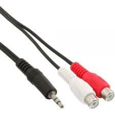Inline 89941D audio kábel 5 M 3.5mm Fekete (89941D) kábel és adapter