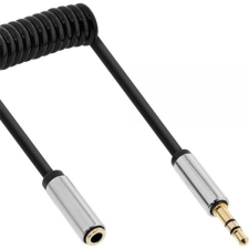 Inline 99284 audio kábel 0,5 M 3.5mm Fekete (99284) kábel és adapter