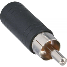 Inline 99325 csatlakozó átlakító 3.5mm jack female RCA Fekete (99325) kábel és adapter