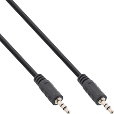 Inline 99932C audio kábel 1,2 M 3.5mm Fekete (99932C) kábel és adapter