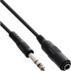 Inline 99935A audio kábel 5 M 6.35mm Fekete (99935A)