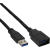 Inline B-35620 USB kábel USB 3.2 Gen 1 (3.1 Gen 1) 2 M USB A Fekete (B-35620)