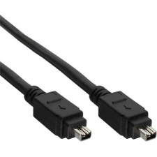 Inline FireWire M-M 3m 4-p Fekete (34443) kábel és adapter