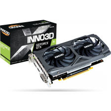INNO3D GeForce GTX 1650 Twin X2 OC V2 4GB GDDR6 (N16502-04D6X-1720VA30) videókártya