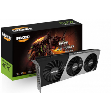 INNO3D Inno3D GeForce RTX4070 12GB DDR6X X3 OC (N40703-126XX-185252L) videókártya
