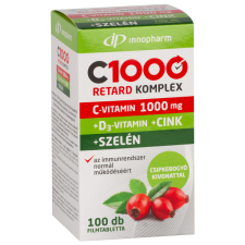  Innopharm c1000 retard komplex filmtabletta 100 db vitamin és táplálékkiegészítő