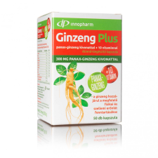  Innopharm ginzeng plus panax-ginzeng kivonattal +10 vitaminn 50 db gyógyhatású készítmény