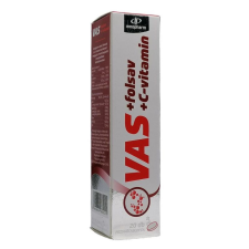 InnoPharm Vas + Folsav + C-vitamin pezsgőtabletta 20db vitamin és táplálékkiegészítő