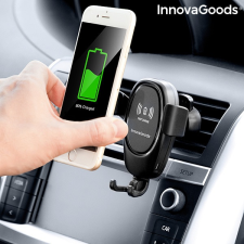 InnovaGoods 2 az 1-ben Autós mobiltelefon tartó és vezeték nélküli töltő Wolder InnovaGoods mobiltelefon kellék