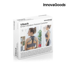 InnovaGoods Újratölthető intelligens, vibrációs testtartást javító Viback Wellness Care gyógyhatású készítmény