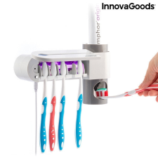 InnovaGoods UV fogkefe sterilizáló tartóval és fogkrém adagolóval Smiluv InnovaGoods fogkefe