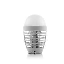 InnovaGoods V0103060 újratölthető Szúnyogriasztó LED lámpa 5W #fehér elektromos állatriasztó