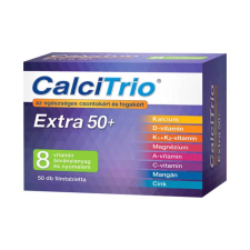 Innovelle Pharma Kft. CalciTrio Extra 50+ filmtabletta 50x gyógyhatású készítmény