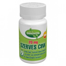 Innovita szerves cink tabletta 60 db vitamin és táplálékkiegészítő