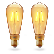 INNR RF 264-2 Vintage ST64 Edison okos LED fényforrás E27 4.2W (2db) (Innr RF 264-2) izzó