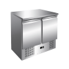 Inox-Bázis INOX-BÁZIS S901 Hűtött munkaasztal 2 ajtós, 257 liter, alsó aggregáttal Ferrara cool