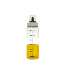 Inoxibar Aceiteras Line csöpögésmentes üveg olajadagoló, 6 cm x 20 cm, 300 ml konyhai eszköz