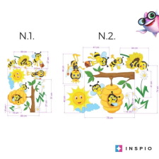 INSPIO Falmatrica - Méhek királynője N.2 - 73x69cm+kiegészítők  (3519f) tapéta, díszléc és más dekoráció