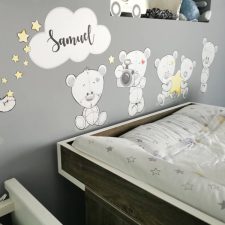 INSPIO Macis falmatrica gyerekeknek, névvel (9045f) tapéta, díszléc és más dekoráció