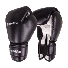Insportline Boxkesztyű inSPORTline Metrojack fekete-fehér 6oz boksz és harcművészeti eszköz