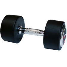 Insportline Egykezes gumírozott súlyzó inSPORTline 50 kg kézisúlyzó