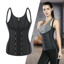 Insportline Fitness fűző vállpántokkal inSPORTline Corsup fekete M fitness eszköz