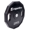 Insportline Gumírozott súlyzótárcsa inSPORTline Ruberton 25 kg