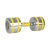 Insportline Króm súlyzó inSPORTline Yellsteel 14 kg