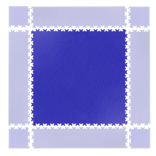 Insportline Puzzle fitness szőnyeg inSPORTline Simple kék tornaszőnyeg