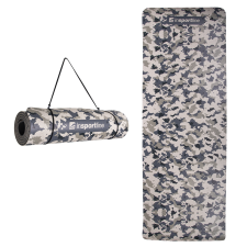 Insportline Tornaszőnyeg inSPORTline Camu 173x61x0,8 cm szürke terepmintás tornaszőnyeg