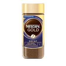  Instant kávé, koffeinmentes, 100 g, üveges, NESCAFÉ &quot;Gold&quot; kávé
