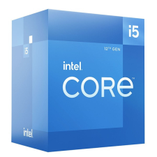 Intel Processzor - Core i5-12400 (2500Mhz 18MBL3 Cache 10nm 65W skt1700 Alder Lake) BOX processzor