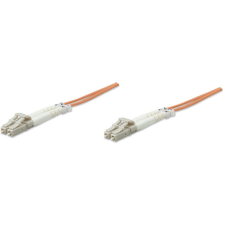 Intellinet 1.0m LC M/M száloptikás kábel 1 M OM1 Narancssárga (471206) kábel és adapter