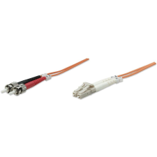 Intellinet 3m LC/ST száloptikás kábel OM1 Narancssárga (471329) kábel és adapter