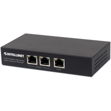 Intellinet 561266 hálózati kapcsoló Beállítást nem igénylő (unmanaged) Gigabit Ethernet (10/100/1000) Ethernet-áramellátás (PoE) támogatása Fekete (561266) hub és switch