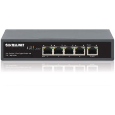 Intellinet 561808 hálózati kapcsoló Gigabit Ethernet (10/100/1000) Ethernet-áramellátás (PoE) támogatása (561808) hub és switch