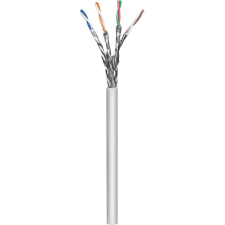 Intellinet 704953 hálózati kábel Szürke 100 M Cat6a S/FTP (S-STP) (704953) kábel és adapter