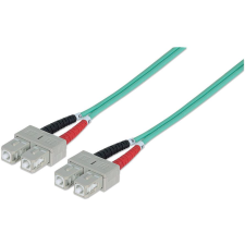 Intellinet 750837 száloptikás kábel 2 M SC OM3 Türkizkék (750837) kábel és adapter