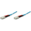 Intellinet Network Solutions Techly SC M-M 3m InfiniBand és száloptikai kábel Türkizkék (303898)